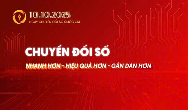 HƯỞNG ỨNG NGÀY CHUYỂN ĐỔI SỐ QUỐC GIA 10/10/2025